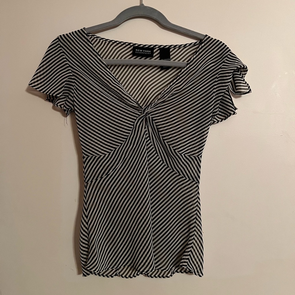 Y2K Sheer Blouse